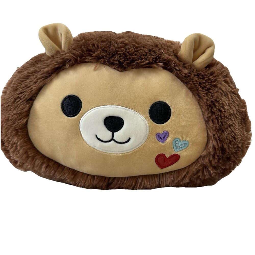 Squishmallows 12" Francis the Lion Stackable Retired 2019 Valentines Hearts HTF